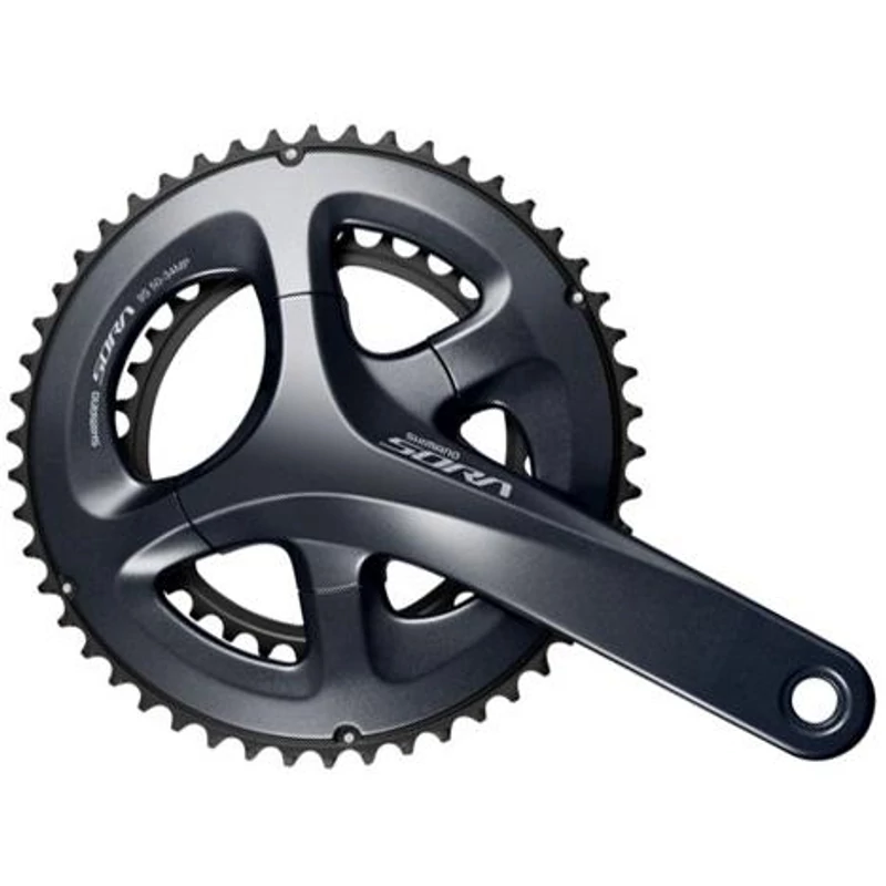 SHIMANO Sora FC-R3000 kerékpár hajtómű, integrált, 170mm, ezüst, 9 sebességes